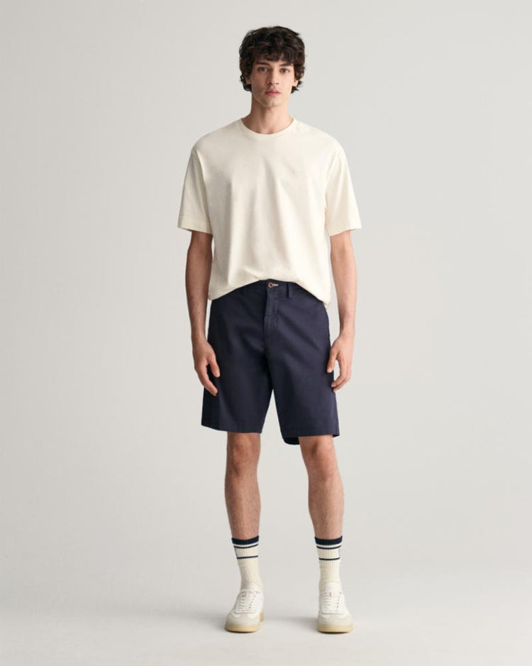 Gant Apparel Mens RELAXED TWILL SHORTS 410/MARINE