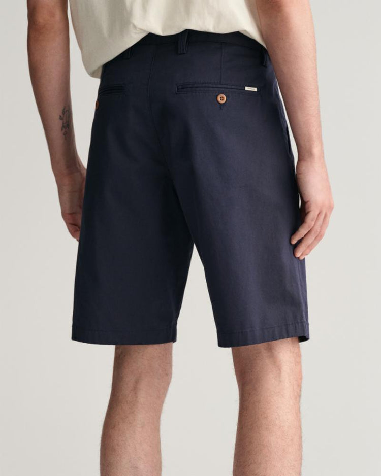 Gant Apparel Mens RELAXED TWILL SHORTS 410/MARINE