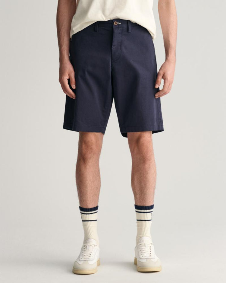 Gant Apparel Mens RELAXED TWILL SHORTS 410/MARINE