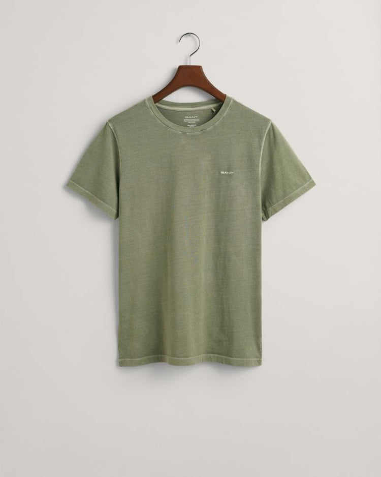 Gant Apparel Mens SUNFADED SS T-SHIRT 362/KALAMATA GREEN
