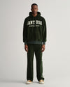 Gant Apparel Mens VELOUR PANTS 363/STORM GREEN