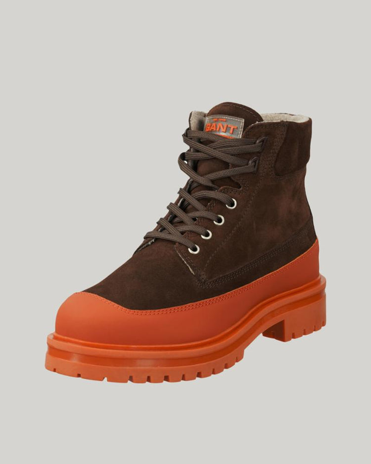 Gant Footwear Men PALMONT MID BOOT G46/DARK BROWN