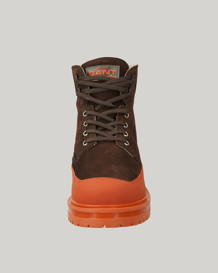 Gant Footwear Men PALMONT MID BOOT G46/DARK BROWN