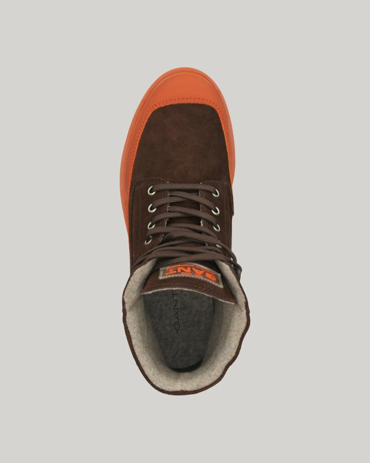 Gant Footwear Men PALMONT MID BOOT G46/DARK BROWN