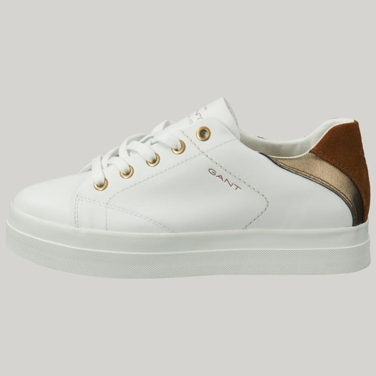 Gant Footwear Women AVONA SNEAKER G235/WHITE BROWN