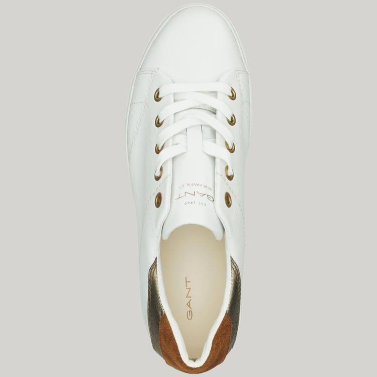 Gant Footwear Women AVONA SNEAKER G235/WHITE BROWN