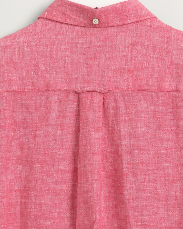 Gant Apparel Mens REG LINEN SHIRT BD 652/WATERMELON PINK