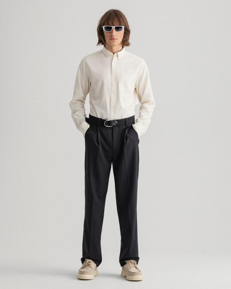 Gant Apparel Mens REG GMNT DYED BASKET WEAVE BD 130/CREAM