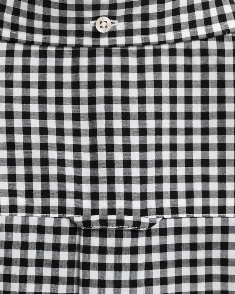 Gant Apparel Mens REG BROADCLOTH GINGHAM BD 5/BLACK