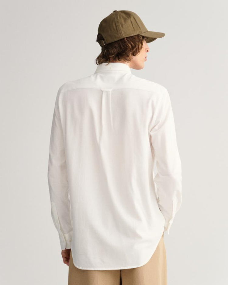 Gant Apparel Mens REG JERSEY PIQUE SHIRT 110/WHITE