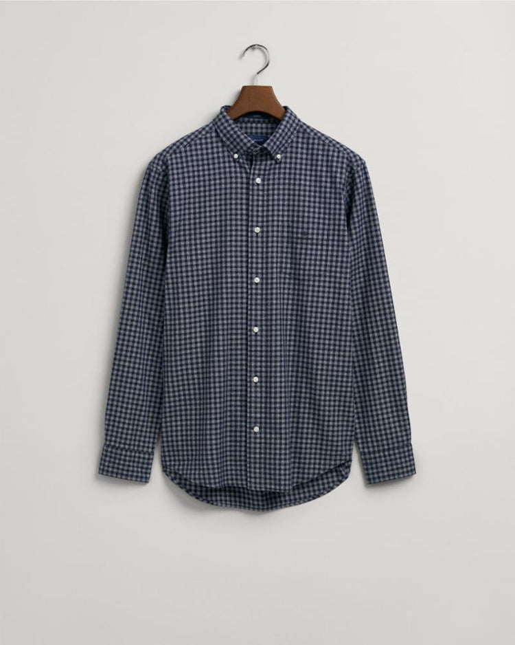 Gant Apparel Mens REG JASPE GINGHAM SHIRT 433/EVENING BLUE