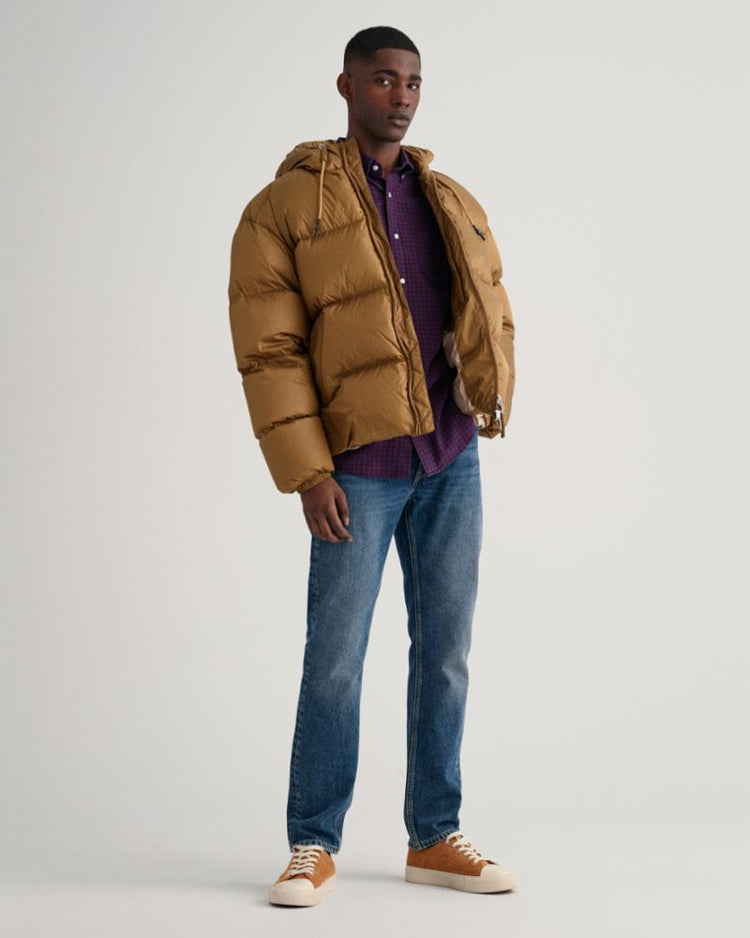 Gant Apparel Mens REG JASPE GINGHAM SHIRT 604/PLUMPED RED