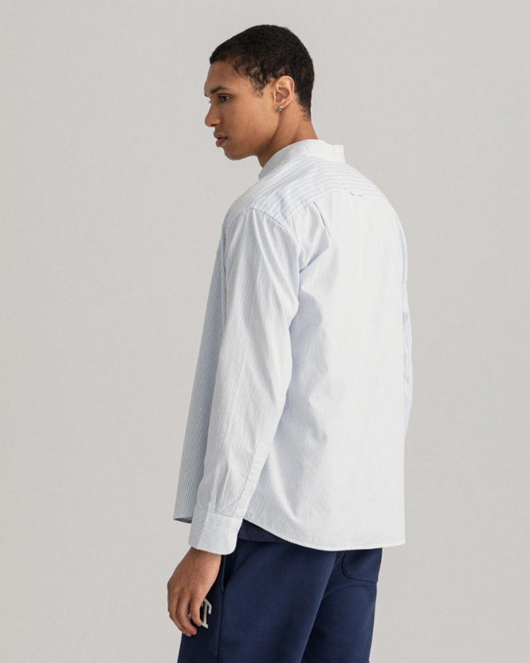 Gant Apparel Mens CV. REL COLLEGIATE HEART SHIRT 420/HAMPTONS BLUE