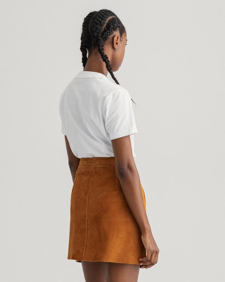 Gant Apparel Womens GANT BANNER SHIELD SS T-SHIRT 110/WHITE