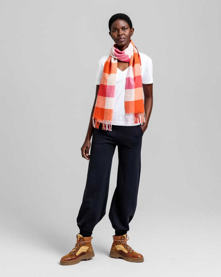 Gant Apparel Womens ORIGINAL V-NECK SS T-SHIRT 110/WHITE