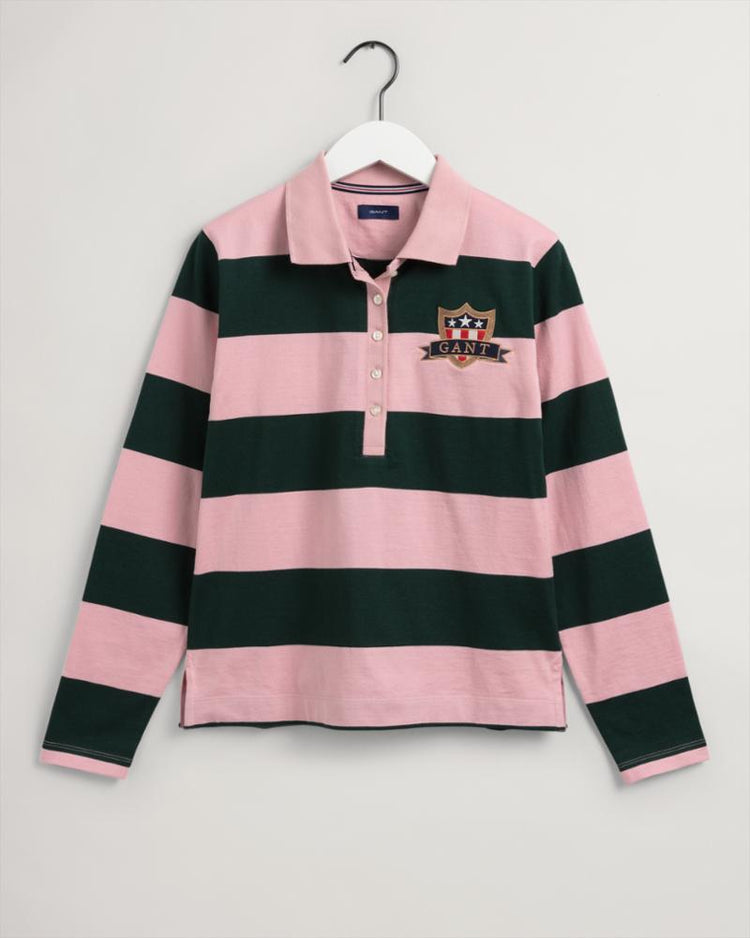 Gant Apparel Womens GANT BANNER SHIELD LS POLO 659/SUMMER ROSE