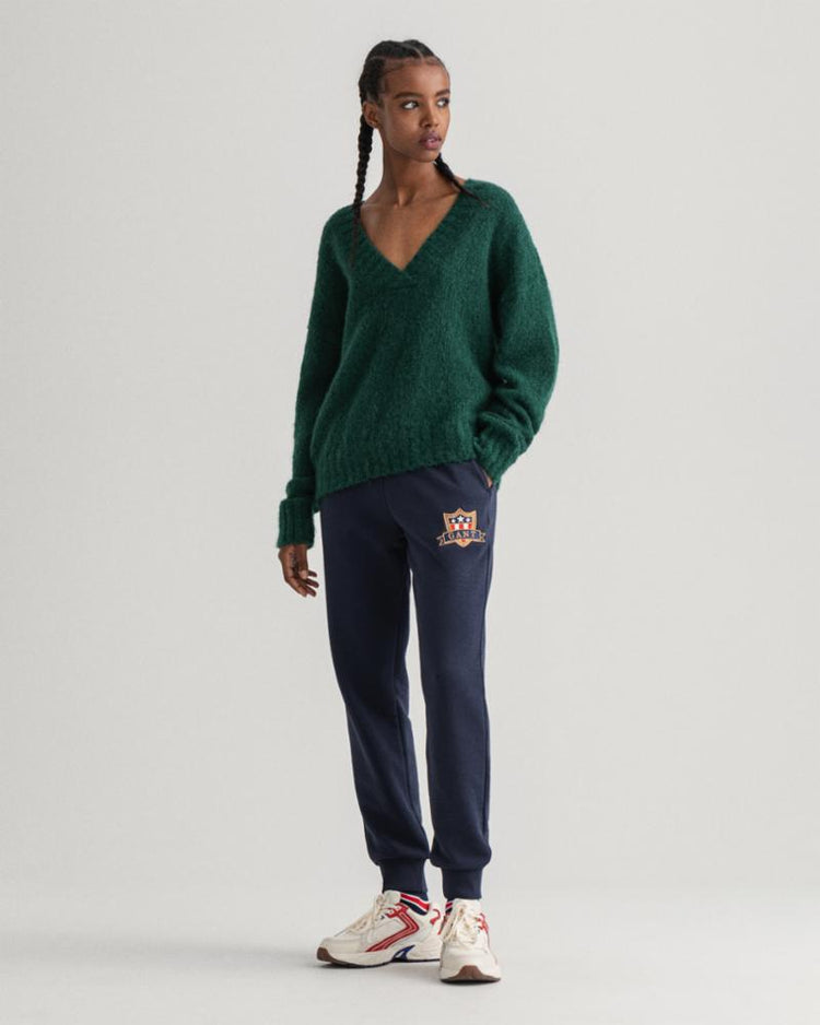 Gant Apparel Womens GANT BANNER SHIELD SWEAT PANTS 433/EVENING BLUE