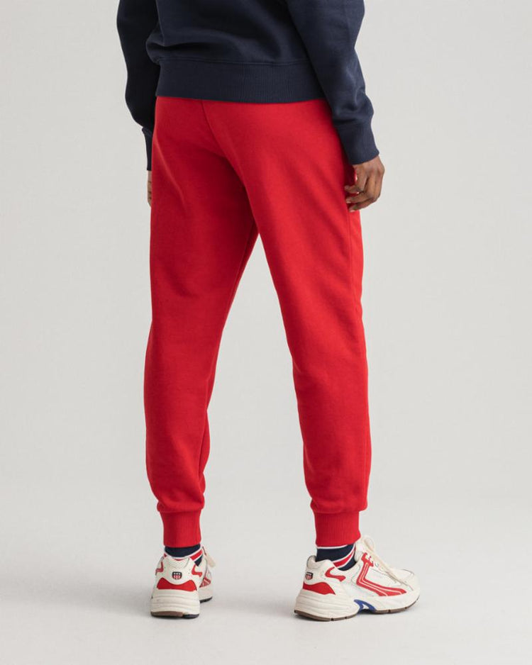 Gant Apparel Womens GANT BANNER SHIELD SWEAT PANTS 630/EQUESTRIAN RED