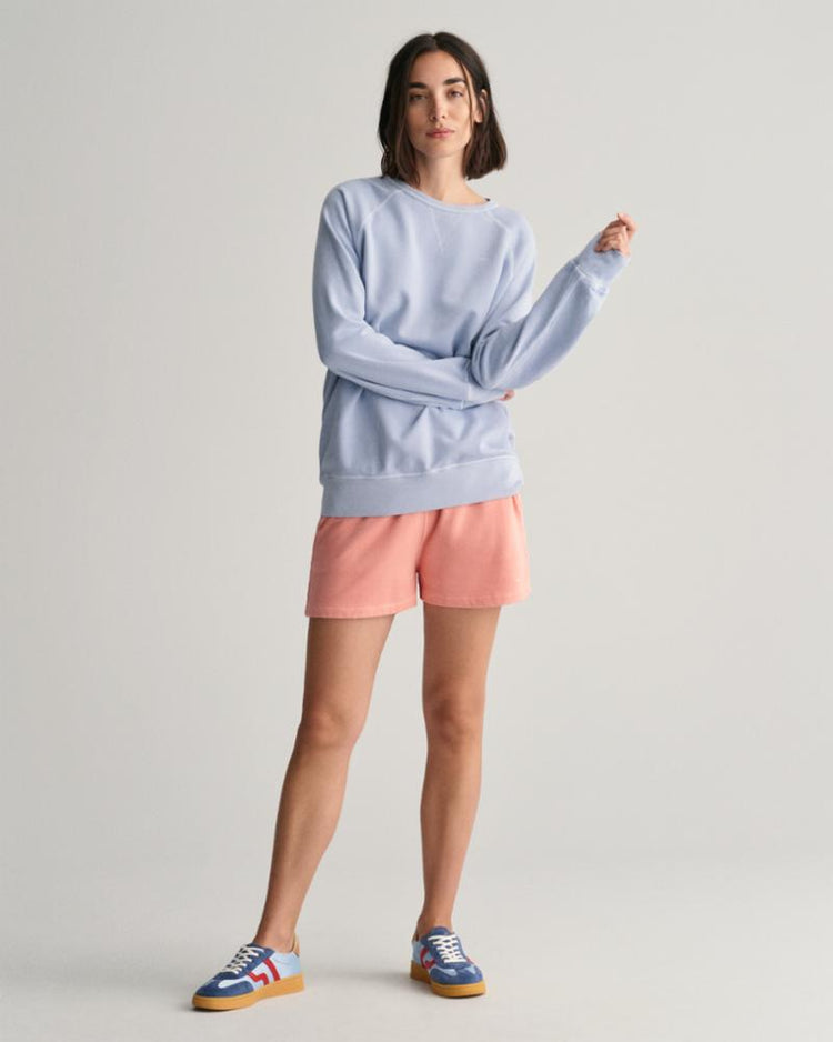 Gant Apparel Womens REL SUNFADED C-NECK SWEAT 474/DOVE BLUE