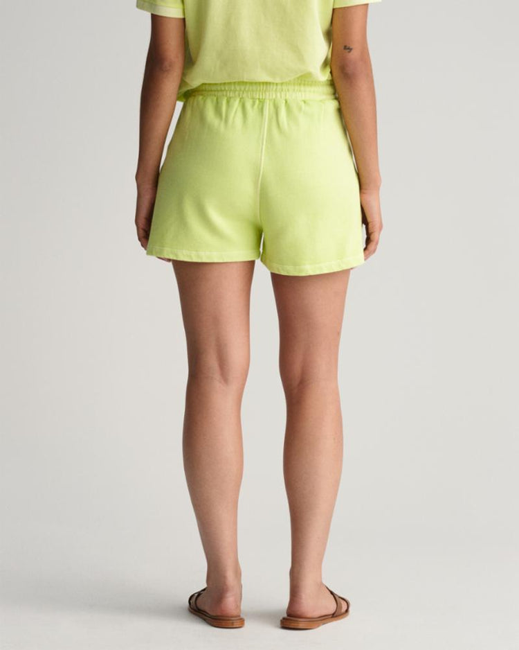 Gant Apparel Womens REL SUNFADED SHORTS 320/PASTEL LIME