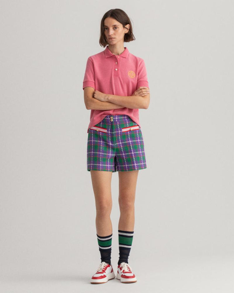 Gant Apparel Womens ROPE ICON SS PIQUE 665/RAPTURE ROSE