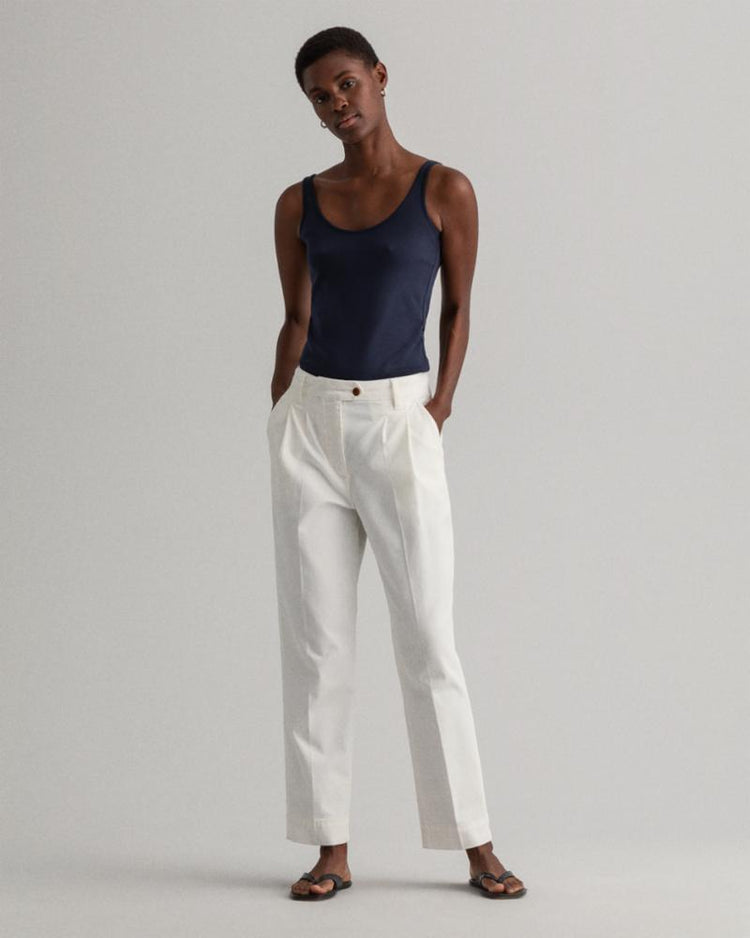 Gant Apparel Womens 1x1 RIB TANK TOP 433/EVENING BLUE