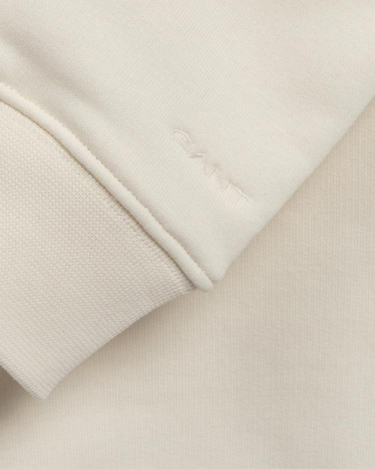 Gant Apparel Womens GRAPHIC PUFF SLEEVE SWEAT 130/CREAM