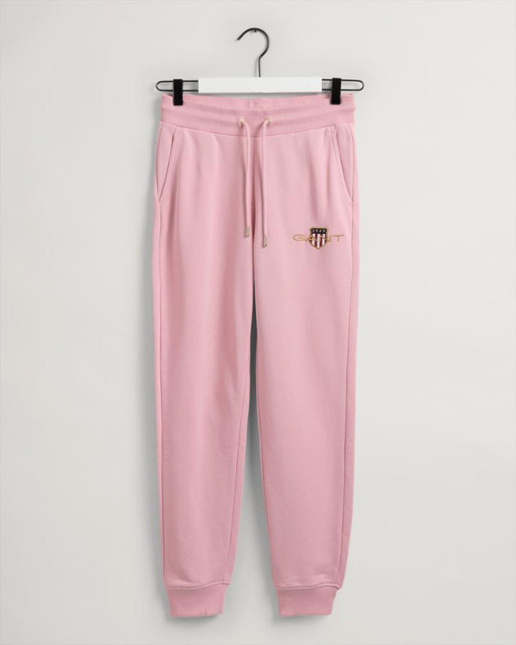 Gant Apparel Womens ARCHIVE SHIELD SWEAT PANT 614/PREPPY PINK