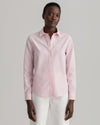 Gant Apparel Womens REG BROADCLOTH GINGHAM SHIRT 614/PREPPY PINK