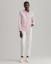 Gant Apparel Womens REG BROADCLOTH GINGHAM SHIRT 614/PREPPY PINK