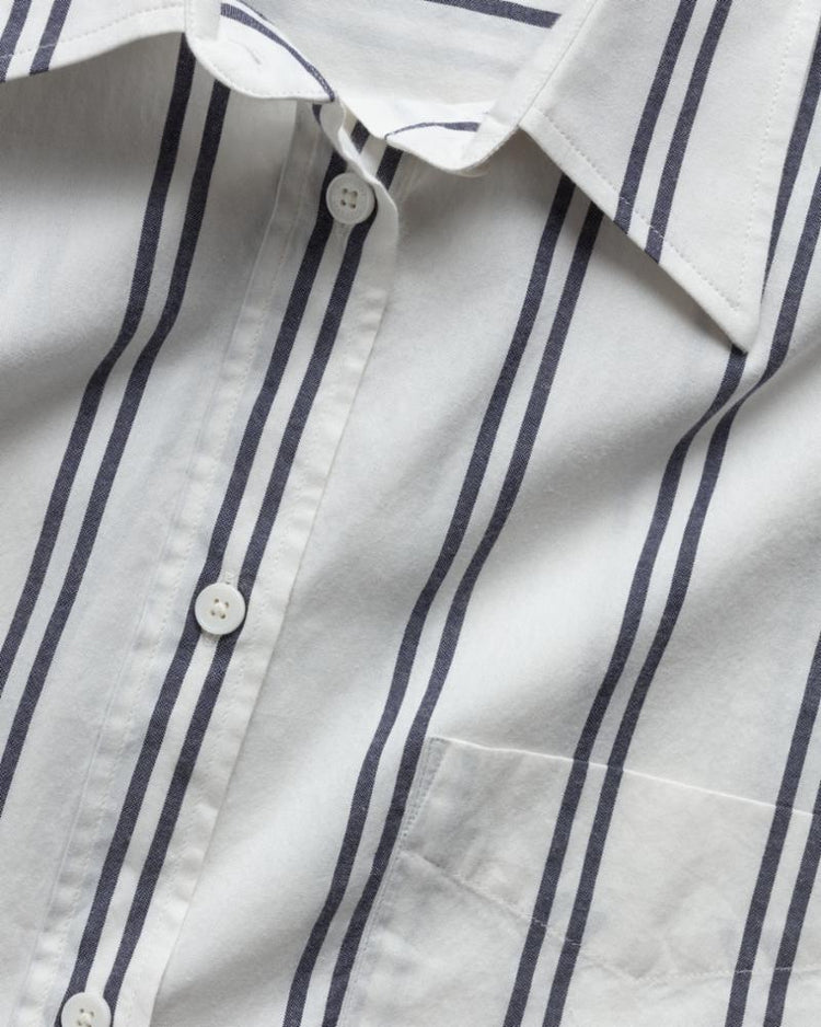 Gant Apparel Womens OS STRIPE SHIRT 409/CLASSIC BLUE