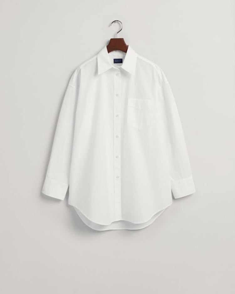 Gant Apparel Womens OS SHIRT 110/WHITE