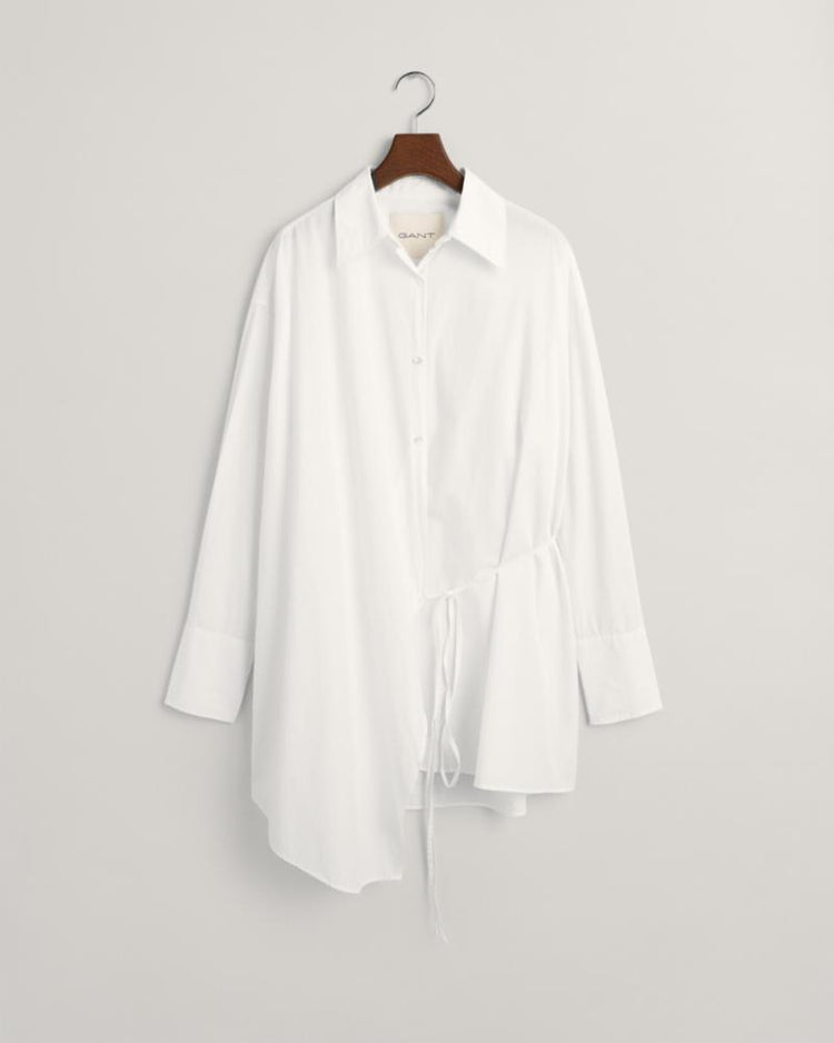 Gant Apparel Womens OS WRAP SHIRT 110/WHITE