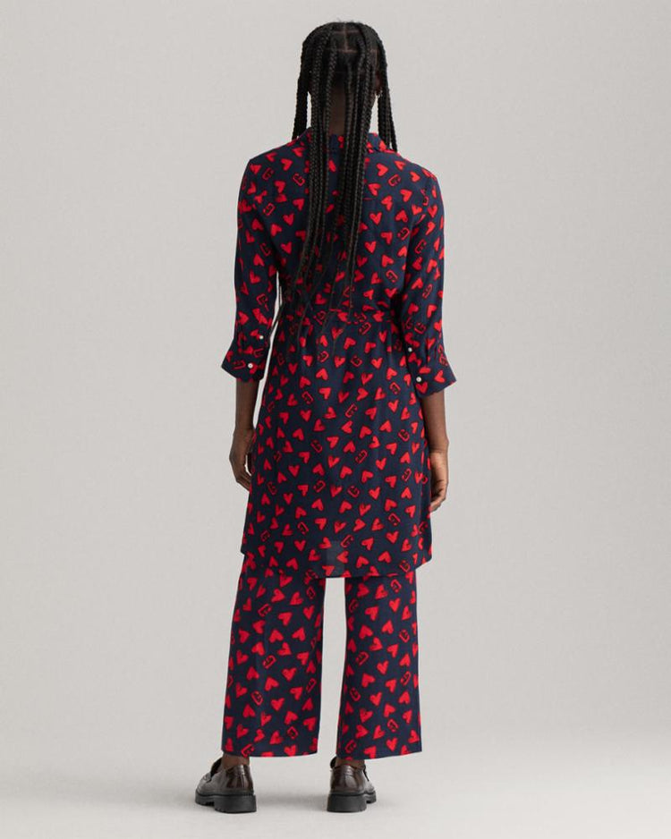 Gant Apparel Womens CV. COLLEGIATE HEART DRESS 409/CLASSIC BLUE