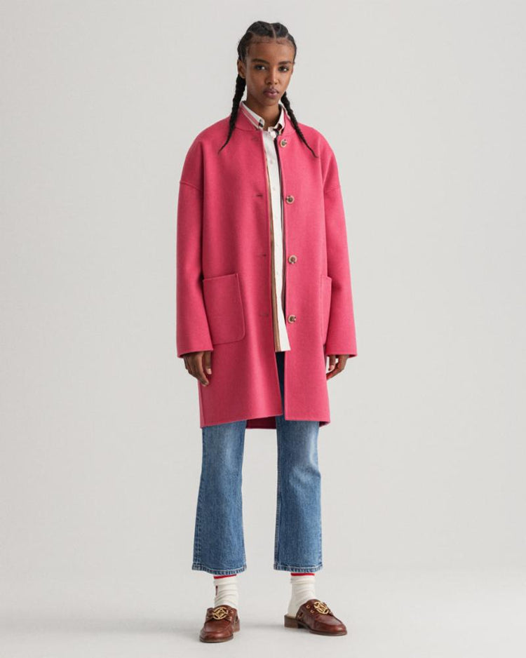 Gant Apparel Womens HANDSTITCHED GANT VARSITY COAT 665/RAPTURE ROSE