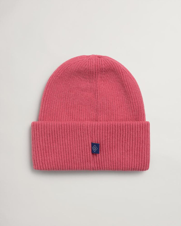 Gant Apparel Womens RIB KNIT BEANIE 665/RAPTURE ROSE
