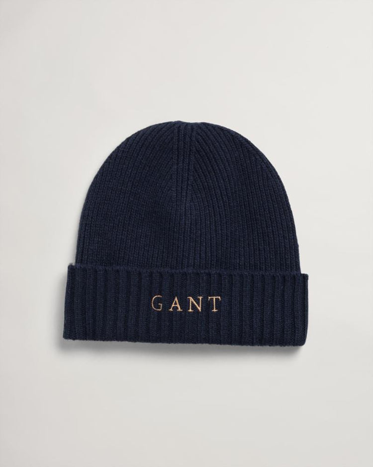 Gant Apparel Womens SCARF BEANIE GIFT BOX 433/EVENING BLUE