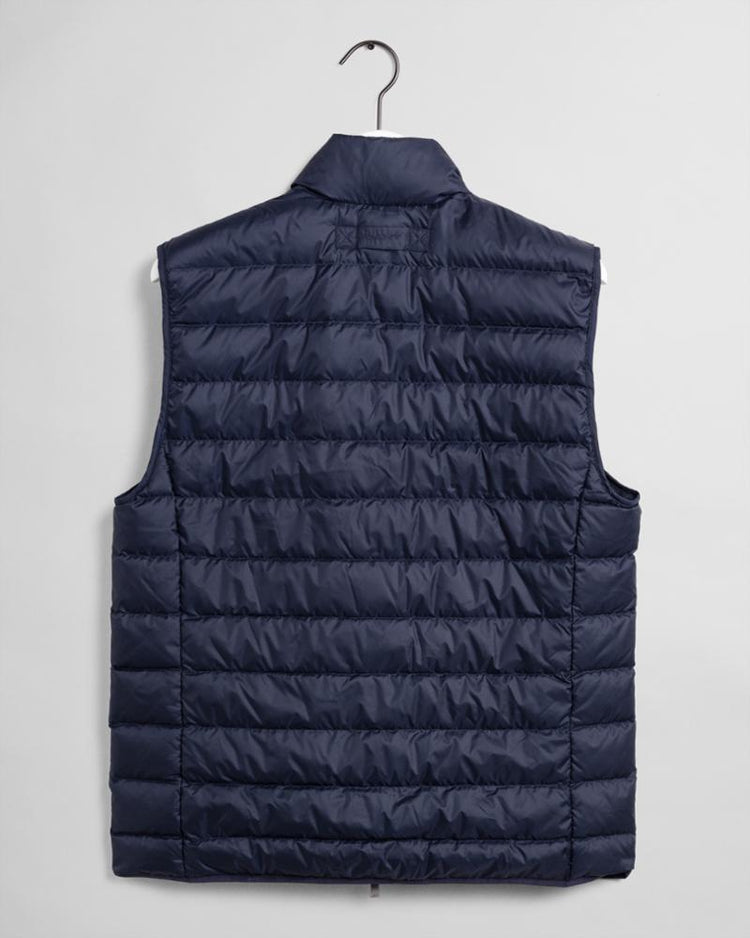 Gant Apparel Mens LIGHT DOWN GILET 433/EVENING BLUE