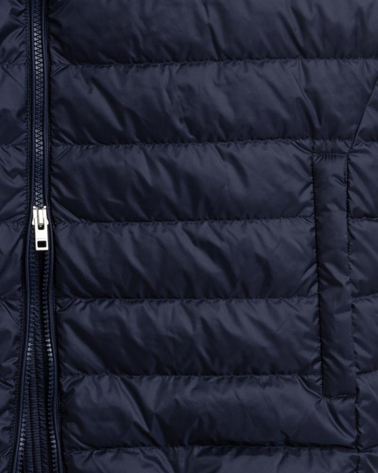 Gant Apparel Mens LIGHT DOWN GILET 433/EVENING BLUE