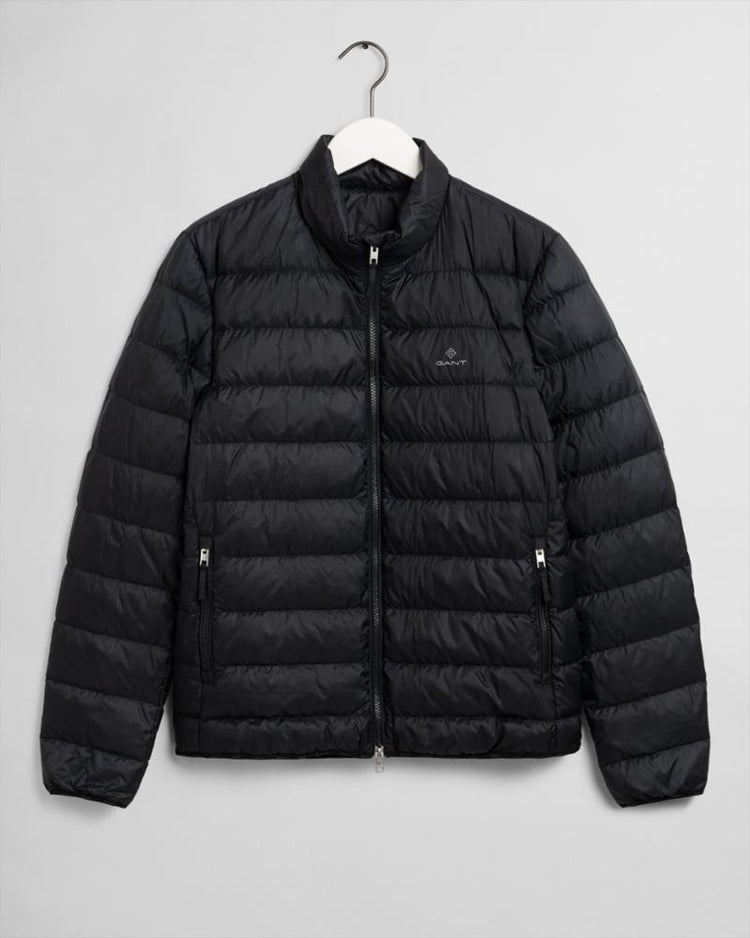 Gant Apparel Mens LIGHT DOWN JACKET 5/BLACK