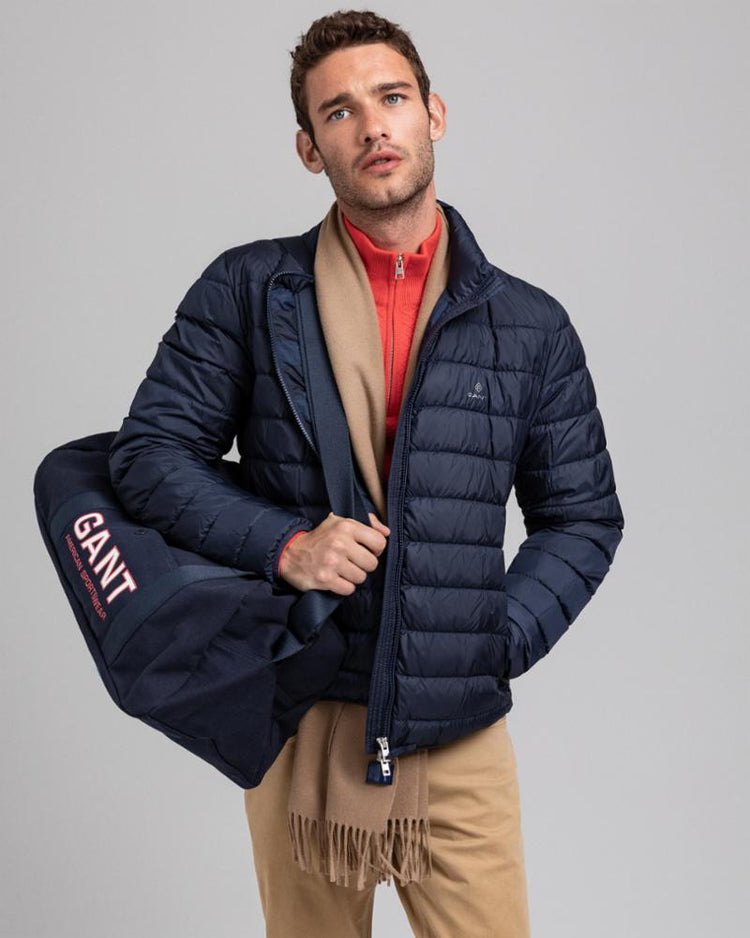 Gant Apparel Mens LIGHT DOWN JACKET 433/EVENING BLUE