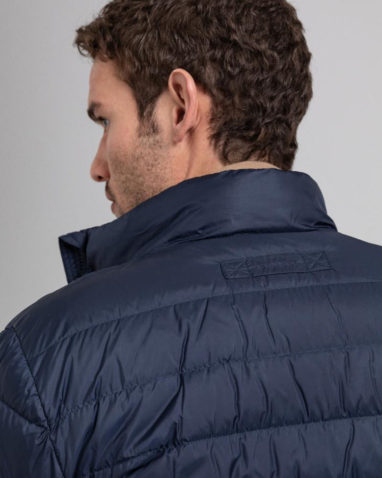 Gant Apparel Mens LIGHT DOWN JACKET 433/EVENING BLUE