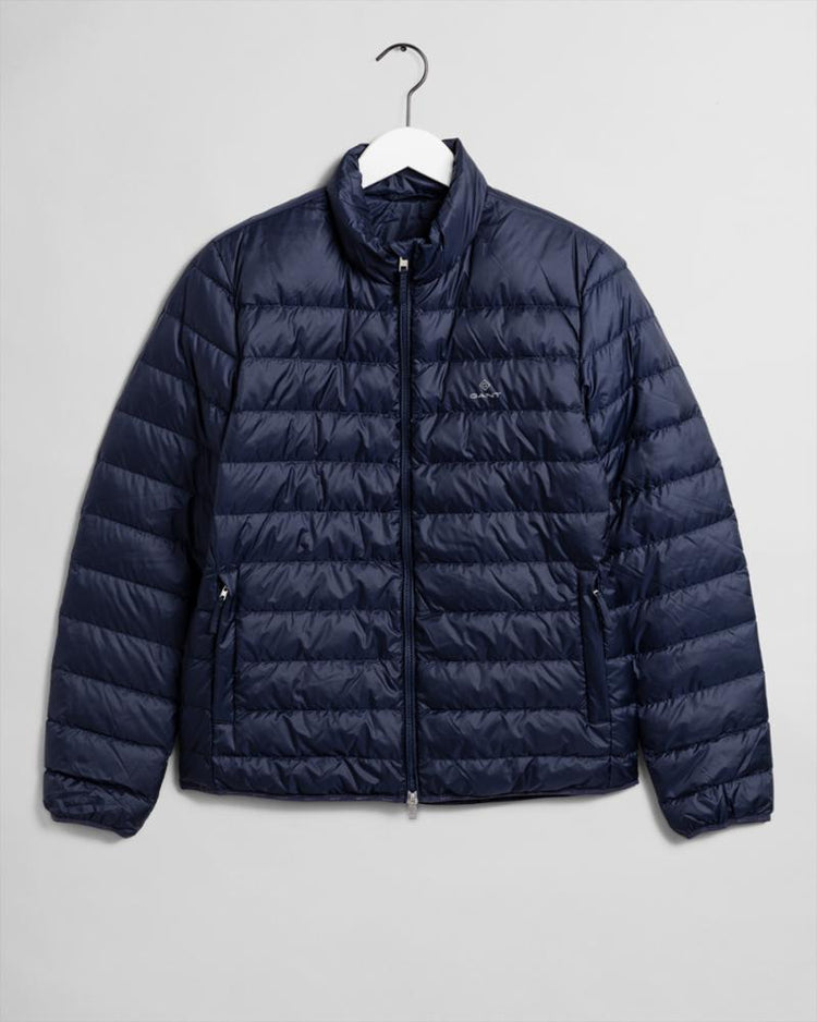 Gant Apparel Mens LIGHT DOWN JACKET 433/EVENING BLUE