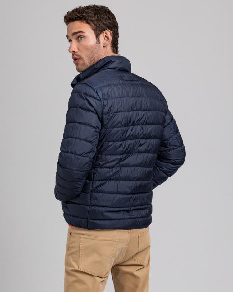Gant Apparel Mens LIGHT DOWN JACKET 433/EVENING BLUE