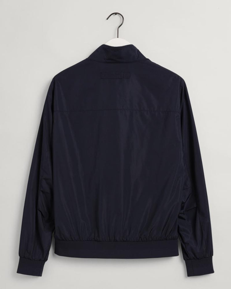 Gant Apparel Mens NYLON HARRINGTON JACKET 433/EVENING BLUE