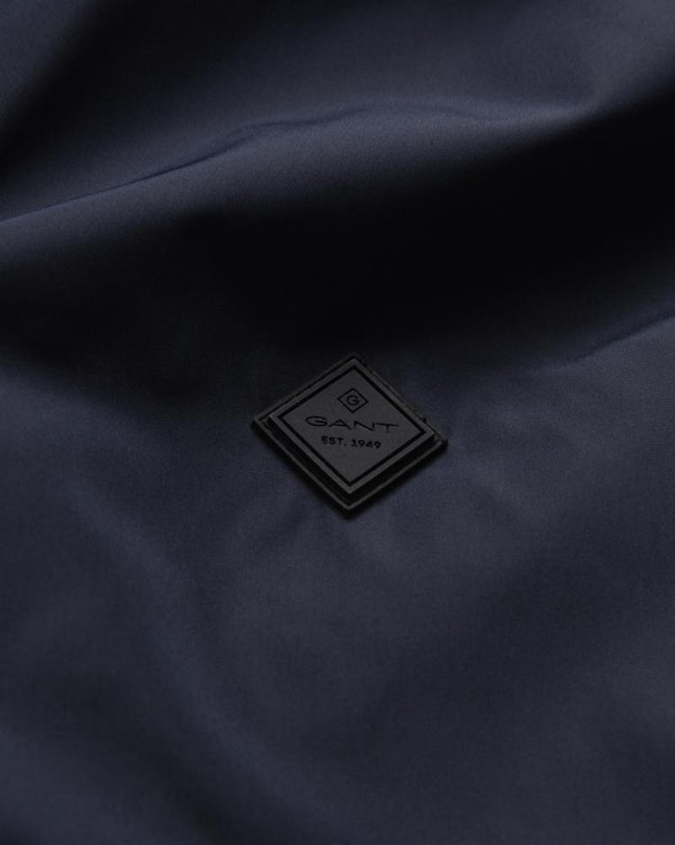 Gant Apparel Mens NYLON HARRINGTON JACKET 433/EVENING BLUE