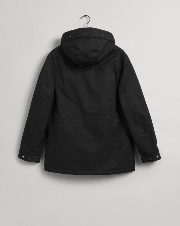 Gant Apparel Mens PADDED SHORT PARKA 5/BLACK