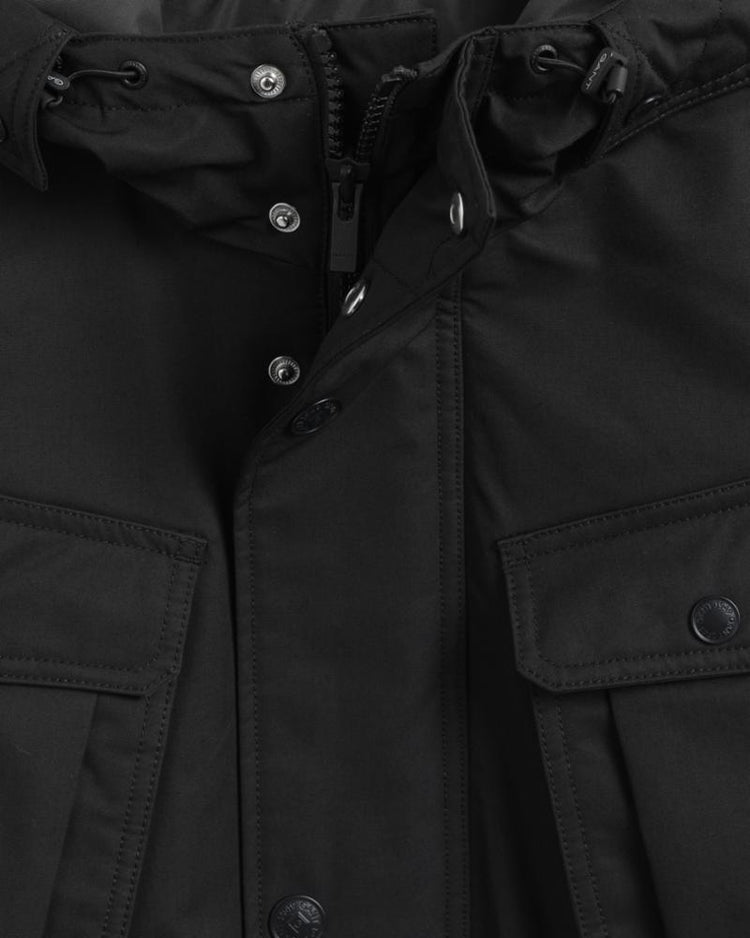 Gant Apparel Mens PADDED SHORT PARKA 5/BLACK