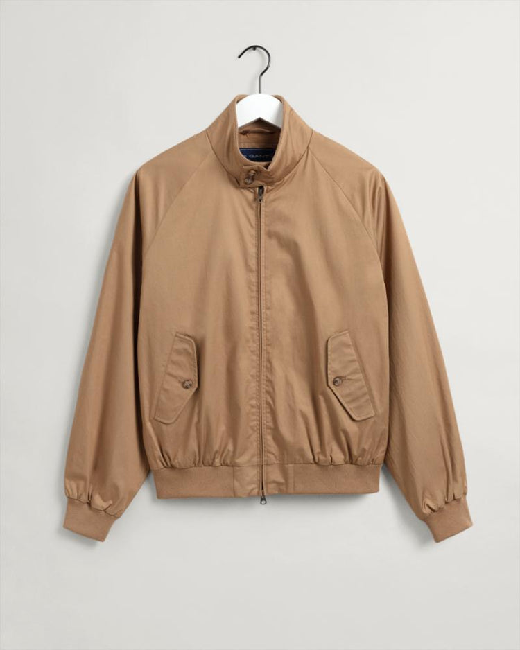 Gant Apparel Mens COTTON HARRINGTON JACKET 251/CAVALRY BEIGE