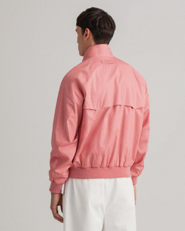 Gant Apparel Mens COTTON HARRINGTON JACKET 665/RAPTURE ROSE